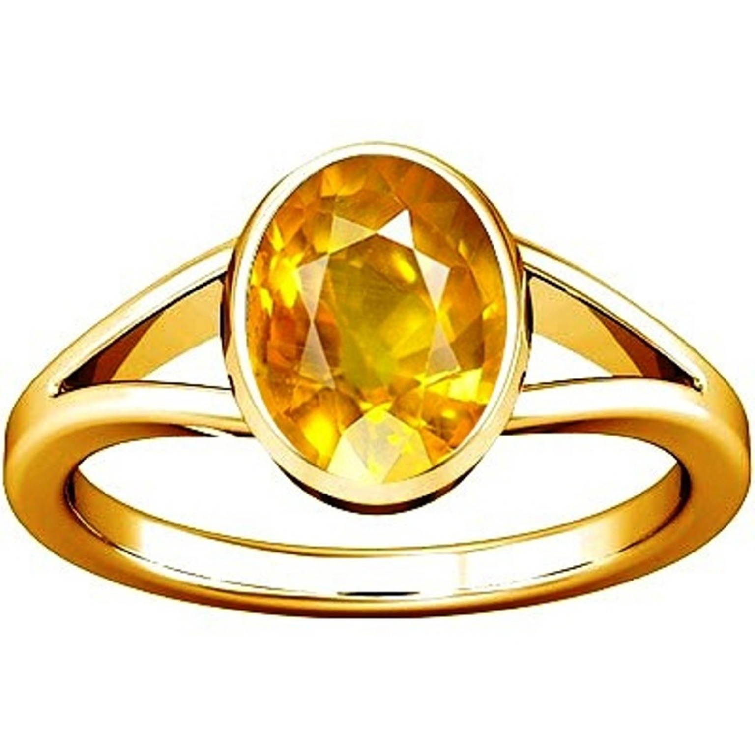 Yellow Sapphire Ring