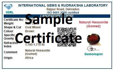 gomed certificate