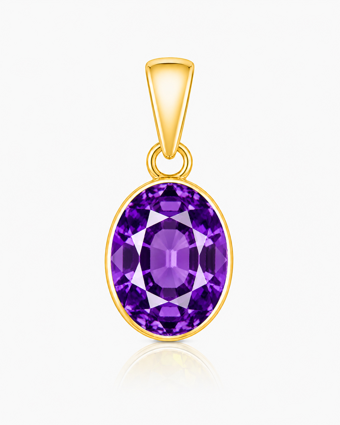 Amethyst panchdathu pendant
