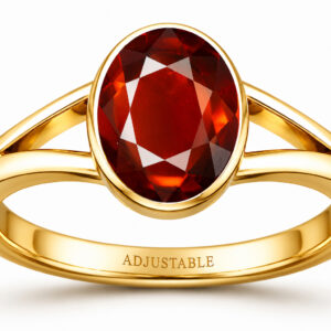 Hessonite ( Gomed ) Ring