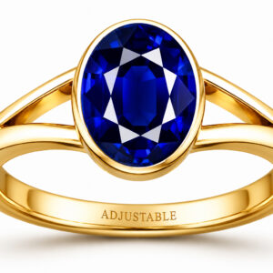 Blue Sapphire ( Neelam ) Ring