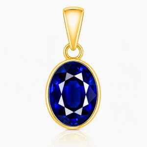 Blue Sapphire ( Neelam ) Pendant